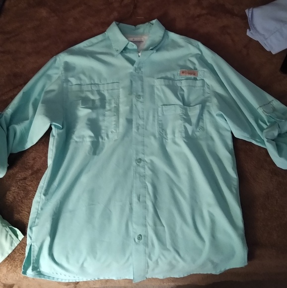 Columbia Sportswear long sleeve fishing shirts - Picture 2 of 3